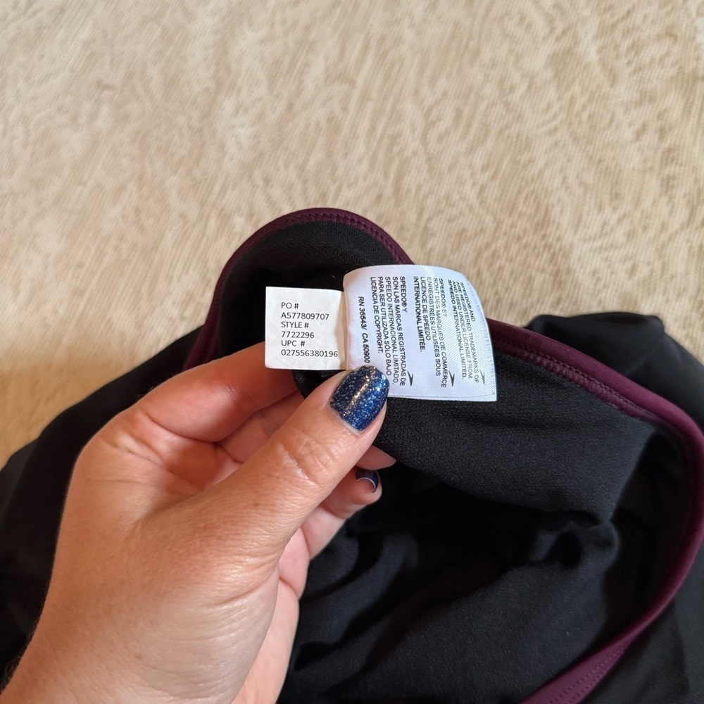 Speedo racerback one piece swimsuit - Picture 8 of 12